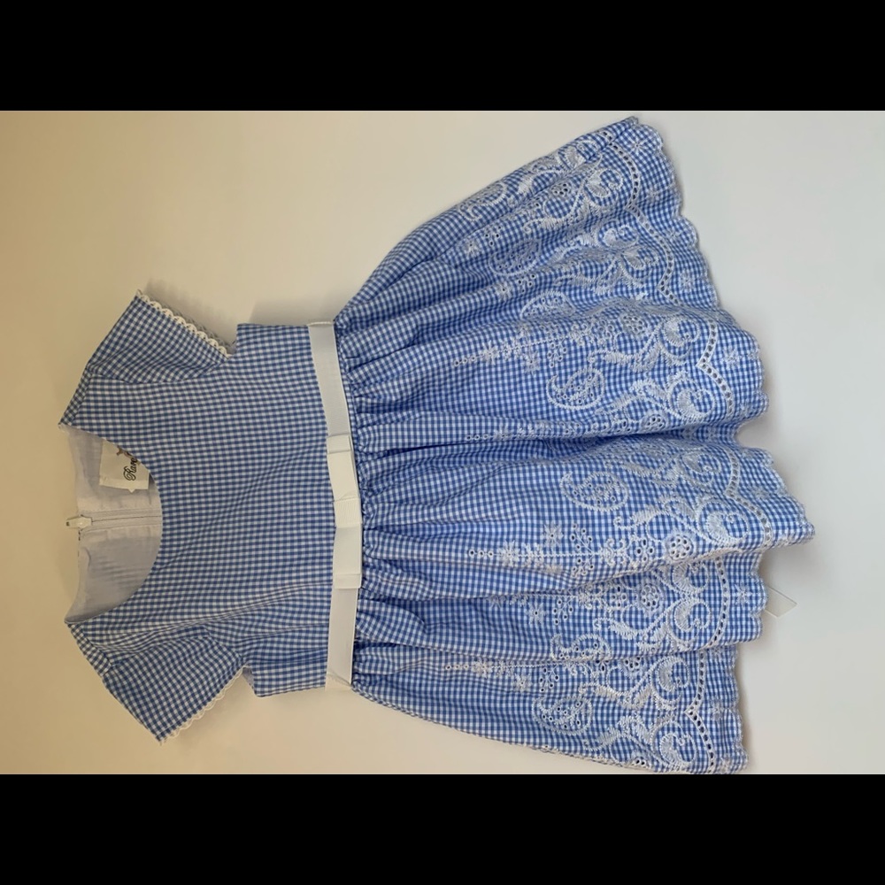 18 month Rare Editions plaid party dress
